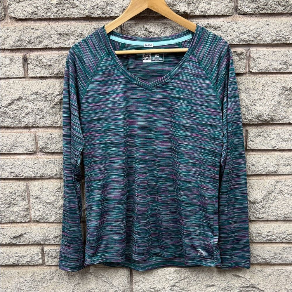 RBX Multicolor Striped Top